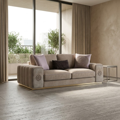 Modern Neu Sofa Zweisitzer Wohnzimmer Couch Polstermöbel Einrichtung