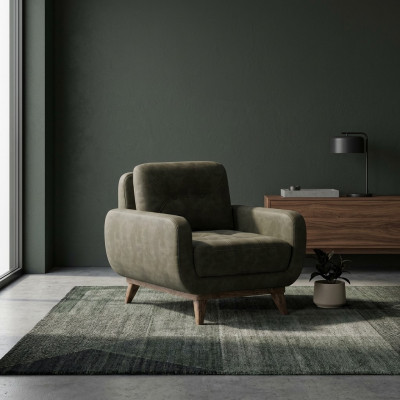 Wohnzimmer Sessel Luxus Polster Stoff Textil Polstersessel Einrichtung