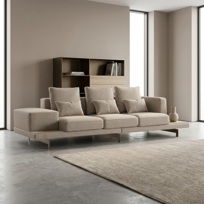 Wohnzimmer Sofa Dreisitzer Couch Polstermöbel Luxus Textil Einrichtung Neu