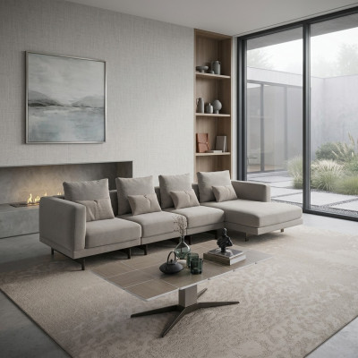 Eck Garnitur Luxus Komplett Ecksofa L-Form Designer Sofa Modern Einrichtung