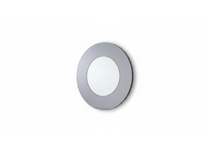Rund Spiegel Modern Wandspiegel Design Grau Wohnzimmer Neu Einrichtung