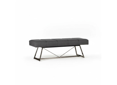 Designer Bank Polsterbank Modern Hocker Sitzmöbel Sitzbänke Stoff Neu Möbel