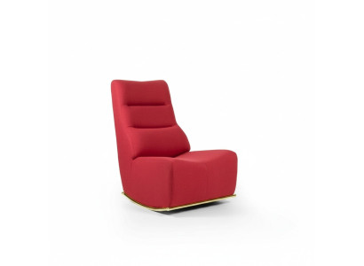 Luxus Rot Sessel Wohnzimmer Polster Sitz Modern Sitzmöbel Designer