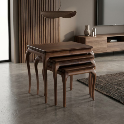 Wohnzimmer Luxus Holz Möbel Beisteltisch Kaffeetisch Einrichtung