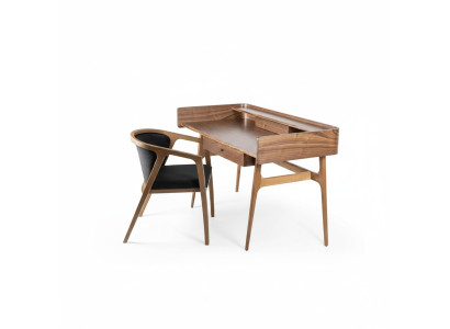 Design Schreibtisch Schlafzimmer Luxus Stuhl Holz Computertisch Einrichtung