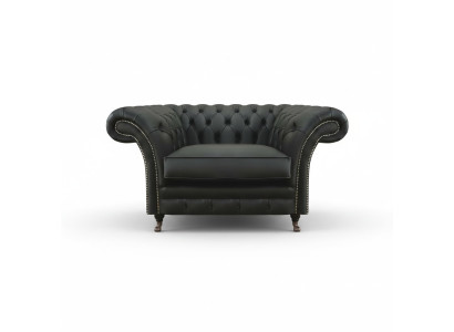 Modern Chesterfield Sessel Wohnzimmer Polstermöbel Textil Polsteritz