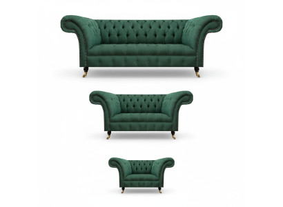 Wohnzimmer Set 3tlg Sofagarnitur Luxus Sofas Neu Polstermöbel Textil