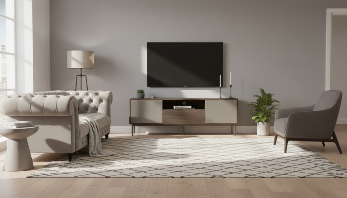 Sofa Dreisitze Couch Wohnzimmer Polstermöbel Couch Grau Chesterfield