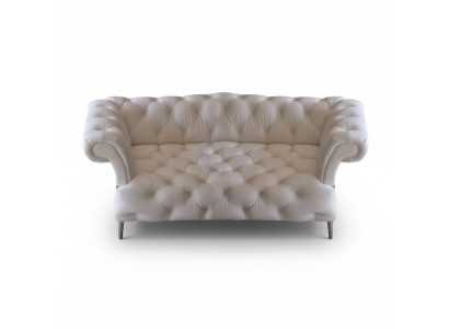 Wohnzimmer Sofa Zweisitzer Couch Polster Leder Modern Polstermöbel Chesterfield