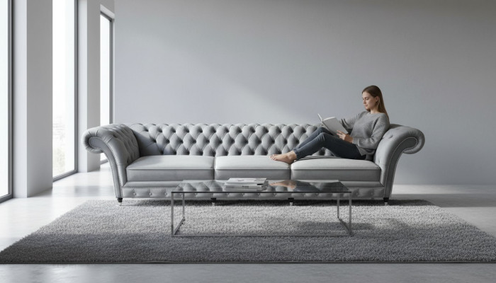 Neu Sofa Dreisitze Couch Designer Chestefield Luxus Designer Wohnzimmer