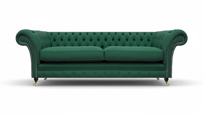 Wohnzimmer Chesterfield Sofa Zweisitzer Couch Polstermöbel Einrichtung