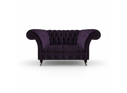 Polstermöbel Sofa Zweisitzer Couch Einrichtung Wohnzimmer Designer Chesterfield