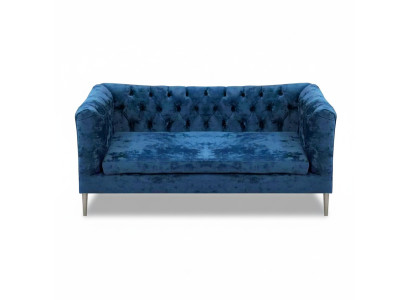 Sofa Zweisitzer Couch Modern Wohnzimmer Einrichtung Chesterfield Polstermöbel