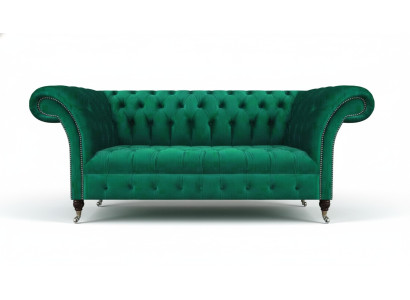 Wohnzimmer Luxus Sofa Dreisitze Couch Chesterfield Polstermöbel Einrichtung