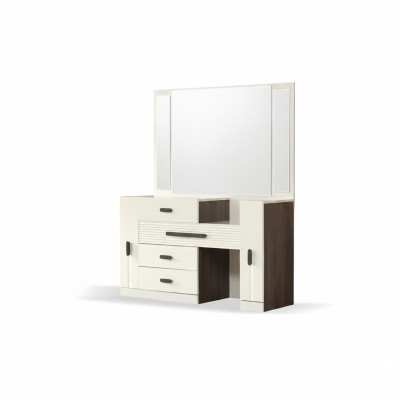 Schlafzimmer Holz Möbel Luxus Schminktisch mit Spiegel Design Modern