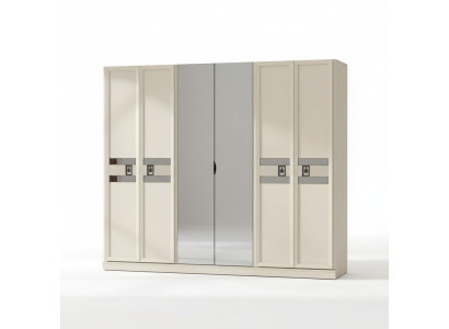 Kleiderschrank Schrank Holz Luxus Möbel Schranke Design Schlafzimmer