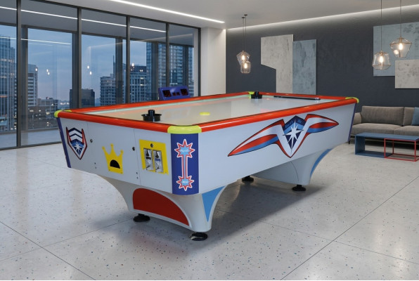 Airhockey Tischhockey Puckspiel Hockey am Tisch Lufthockey Hockeytisch Hockey
