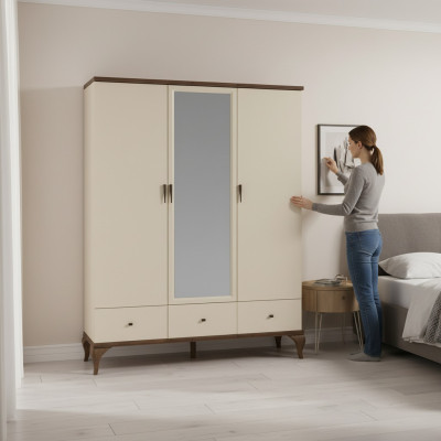 Kleiderschrank Garderobenschrank Kleiderkasten Schlafzimmerschrank
