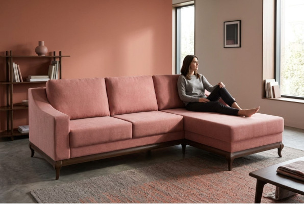 Ecksofa L- Form L-Sofa Eckcouch Polsterecke Eckmöbel Familiensofa Komfortsofa