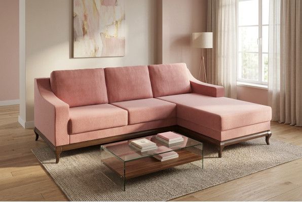 Ecksofa L- Form L-Sofa Eckcouch Polsterecke Eckmöbel Familiensofa Komfortsofa