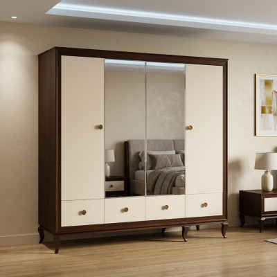 Kleiderschrank Spiegelschrank Garderobenschrank Schlafzimmerschrank Schrank