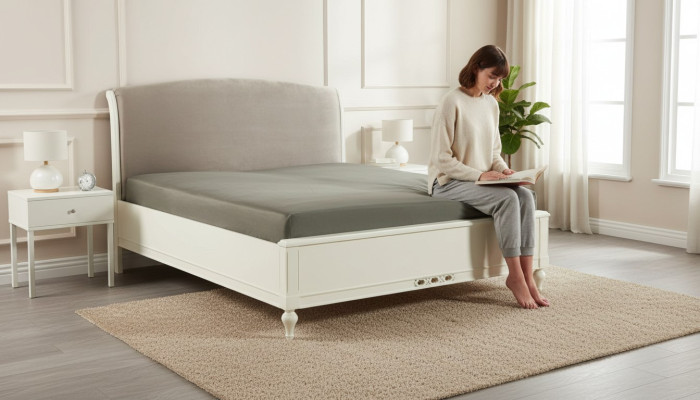 Bett Schlafstelle Schlaflager Komfortbett Komfortdoppelbett Großbett