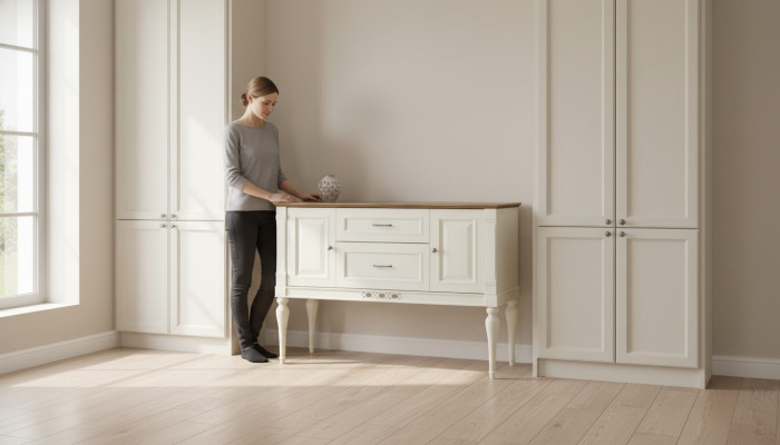 Anrichte Schubladenmöbel Kommodenschrank Sideboard Hochkommode