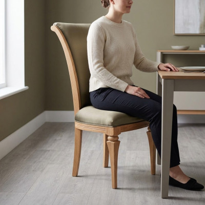 Stuhl Polsterstuhl Holzstuhl Designerstuhl Esszimmerstuhl Sitzmöbel