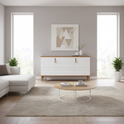 Anrichte Vorratsschrank Buffet Sideboard Buffetschrank Esszimmerschrank
