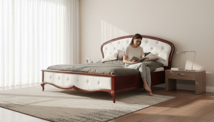 Bett Komfortdoppelbett Zweibett Komfortbett Schlafstätte Doppelbett