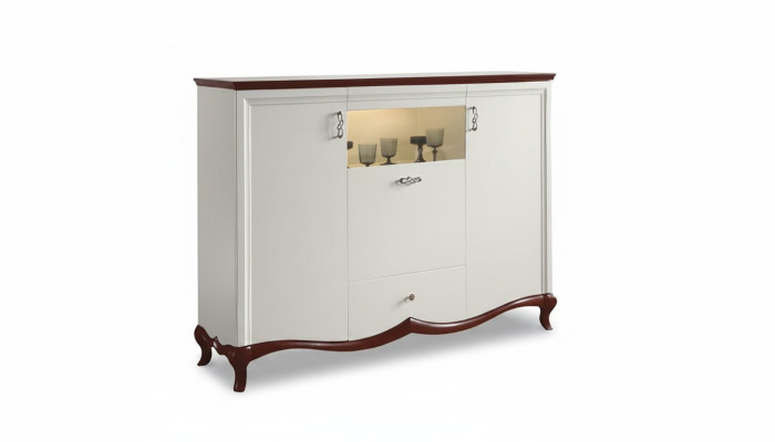 Sideboard Anrichte Schrankbuffet Vitrinenschrank Servierkommode Buffetschrank