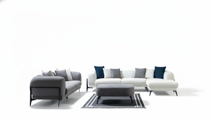 Stilvoller Ecktisch Designer Arbeitszimmer Luxus Möbel Edle Bürotische