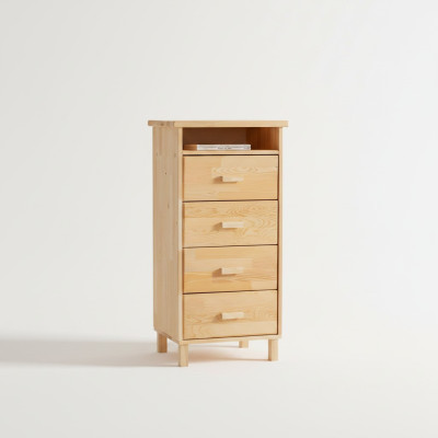 Moderne Beige Wohnzimmer Kommode Luxuriöses Sideboard Holz Anrichte