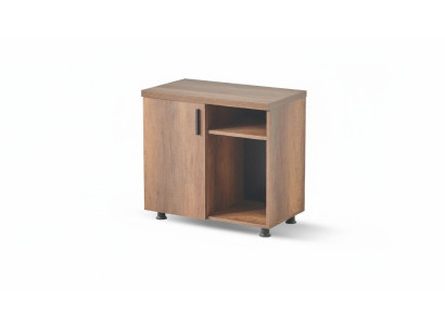Kommode Arbeitszimmer Braun Einfarbig Rechteckig Form Modern Design