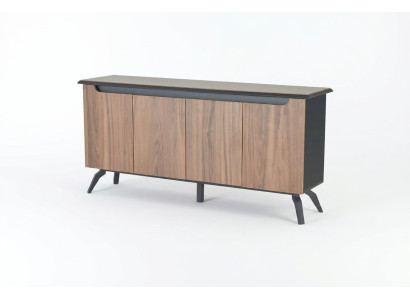 Modernes Braunes Arbeitszimmer Sideboard Luxuriöse Büro Holz Möbel Neu