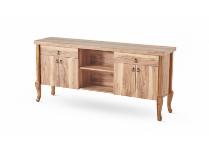 Sideboard Braun Stauraum Arbeitszimmer Wohnzimmer Rechteckig Klassisch