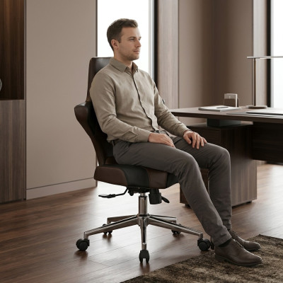 Arbeitsstuhl Bürostuhl Sessel Wohnzimmer Arbeitszimmer Weiß Bürosessel