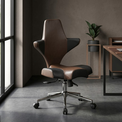 Arbeitsstuhl Bürostuhl Sessel Wohnzimmer Arbeitszimmer Weiß Bürosessel