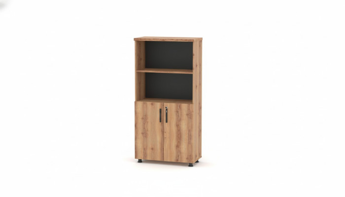 Aktenschrank Türen Regale Naturlich Modern Braun Holz Büroeinrichtung