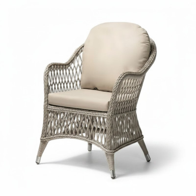 Sessel  Design Hochwertig Gartenmöbel Hochwertig Rattan Polster Sitzer Luxus