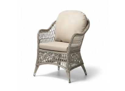 Sessel  Design Hochwertig Gartenmöbel Hochwertig Rattan Polster Sitzer Luxus