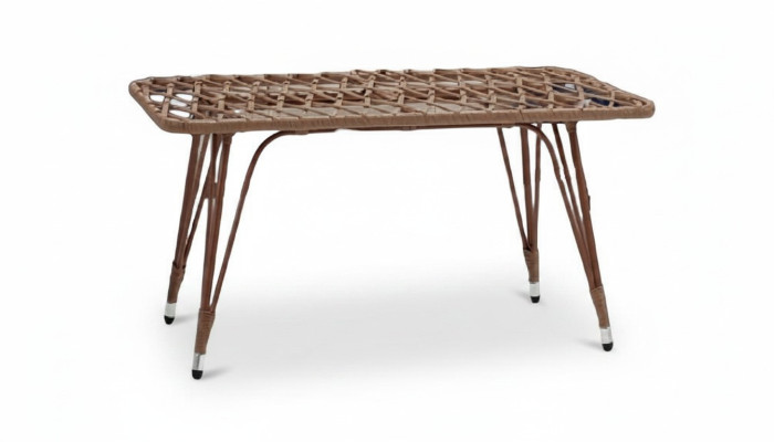 Couchtisch Braun Beistelltisch Gartenmöbel Design Luxus  Möbel Kaffeetisch