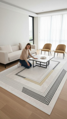 Abstrakter Teppich Luxus Teppiche Wohnzimmer Schlafzimmer 160x230 Design