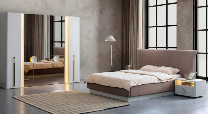 Kleiderschrank Schrank Möbel Einrichtung Schlafzimmer Schränke 271cm