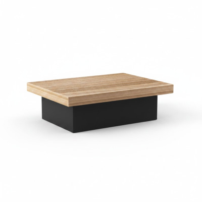 Couchtisch Arbeitszimmer Luxus Modern Chef Exclusive Büro CEO Helles Holz