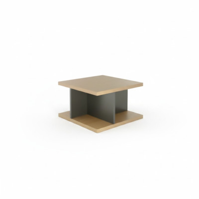 Couchtisch Chef Exclusive CEO Modern Design Bequemlichkeit Helles Holz Einfarbig