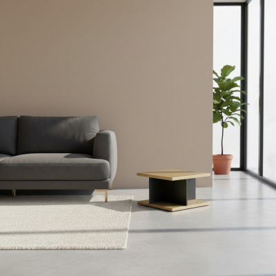 Couchtisch Arbeitszimmer Modern Design Ästhetik Schönheit Helles Holz Einfarbig