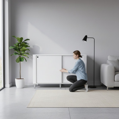 Kommoden Büromöbel Workstation Arbeitsplatz Bequemlichkeit Moderner Schränke
