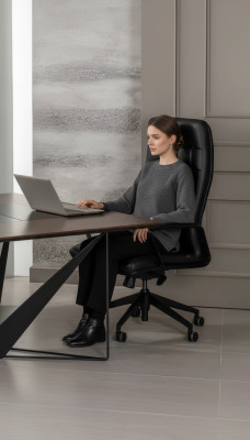 Büro Stuhl Schreibtischstuhl Sessel Chef Sessel Drehstuhl Büro & Home Office Neu