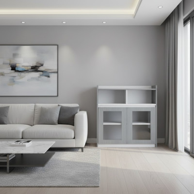  Anrichte Sideboard Buffet Kredenz Vitrinenschrank Büroschrank Kommode Schrank
